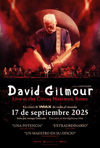 DAVID GILMOUR LIVE AT THE CIRCUS MAXIMUS