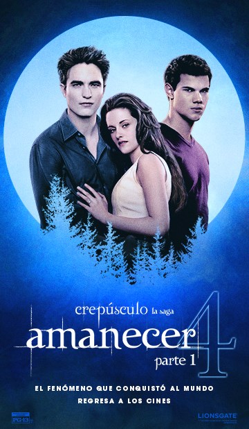 LA SAGA CREPÚSCULO: AMANECER - PARTE 1
