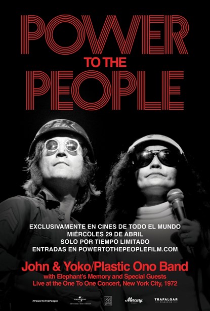 POWER TO THE PEOPLE: JOHN & YOKO LIVE IN NYC